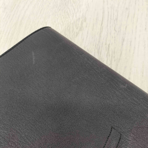 イヴサンローラン Yves Saint Laurent YSL エンボスロゴ レザー クラッチバッグ レディース
