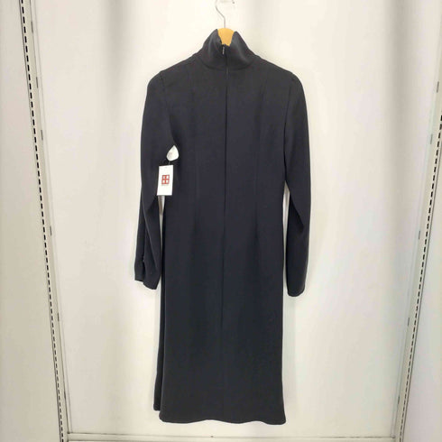 SHIROMA ハイネック ストレッチ ロング ワンピース レディース FREE