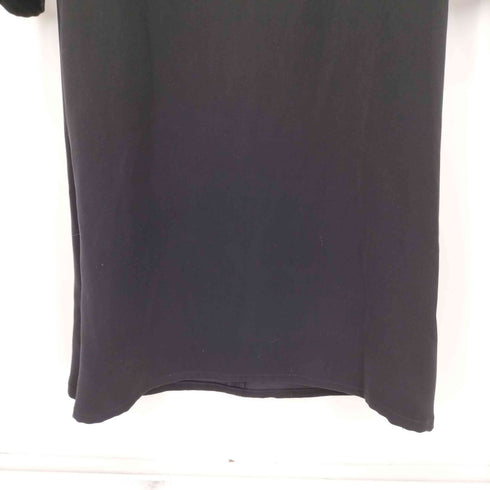 SHIROMA ハイネック ストレッチ ロング ワンピース レディース FREE