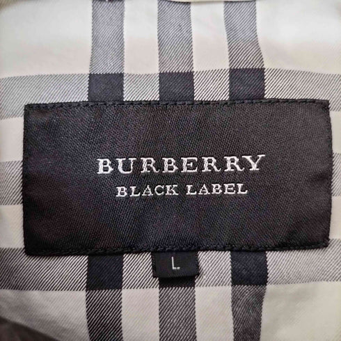 バーバリーブラックレーベル BURBERRY BLACK LABEL スナップボタン シャツジャケット メンズ JPN:L