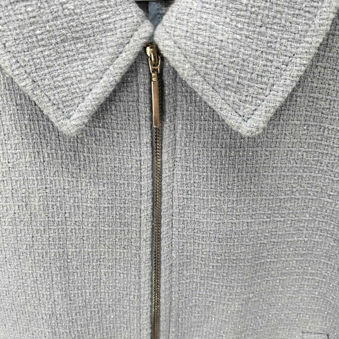ザラ ZARA METALLIK IPLI TEKSTURALANGAN JAKET レディース JPN:S