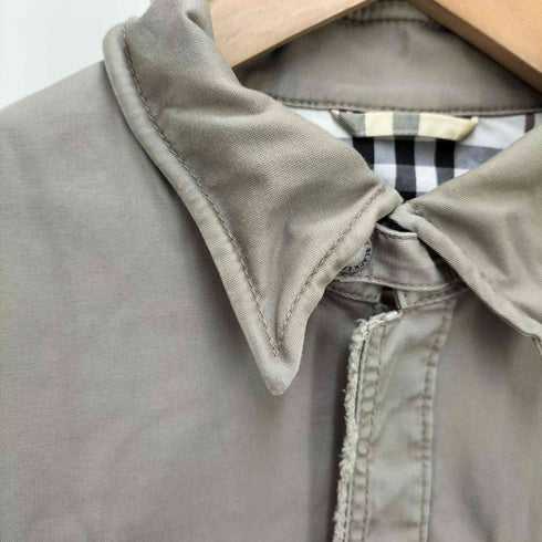 バーバリーブラックレーベル BURBERRY BLACK LABEL スナップボタン シャツジャケット メンズ JPN:L