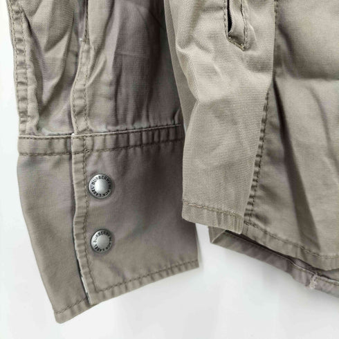 バーバリーブラックレーベル BURBERRY BLACK LABEL スナップボタン シャツジャケット メンズ JPN:L