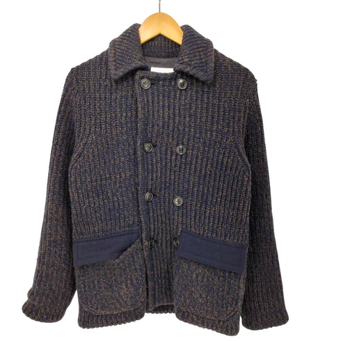 トゥモローランドトリコ TOMORROWLAND tricot ローゲージ ニット ピーコート メンズ JPN:XS