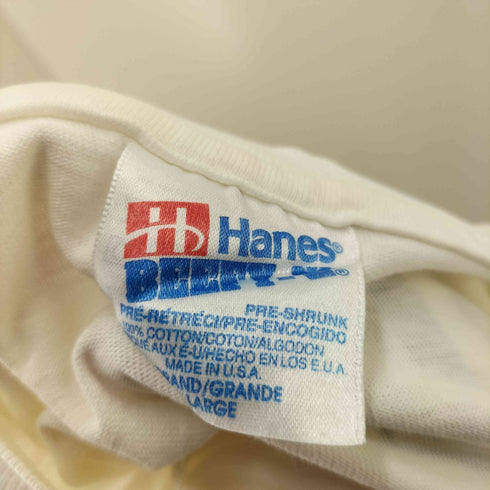 ヘインズ Hanes 90s bear 両面プリント tシャツ メンズ JPN:L