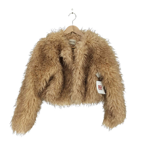 THE TOE LANE FUR COAT レディース import:S