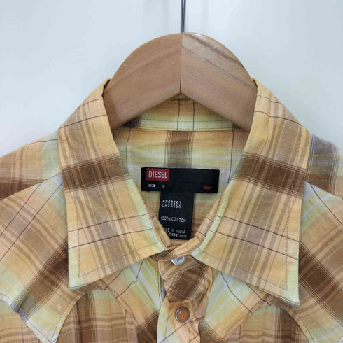 ディーゼル DIESEL ウエスタンシャツ y2k メンズ JPN:L