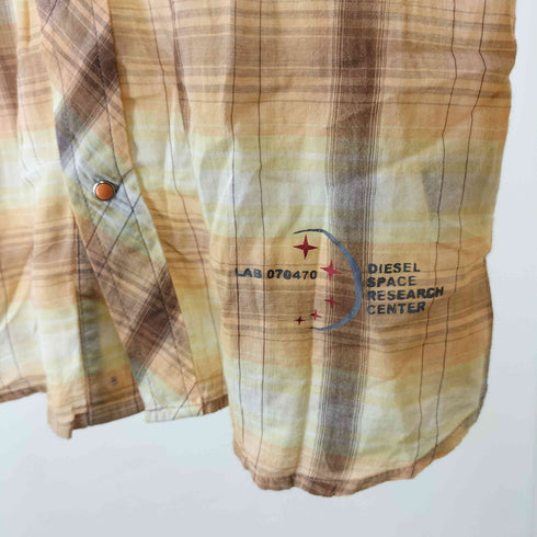 ディーゼル DIESEL ウエスタンシャツ y2k メンズ JPN:L