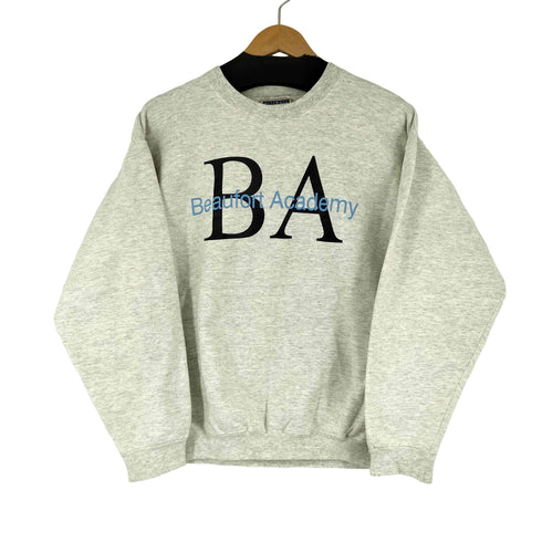 ヘインズ Hanes 90S プリント クルーネックスウェット メンズ