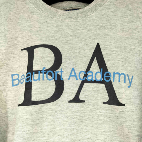 ヘインズ Hanes 90S プリント クルーネックスウェット メンズ