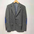 ジェイプレス J.PRESS ヘリンボーン エルボーパッチ ウール 段返り3B テーラードジャケット メンズ T 170