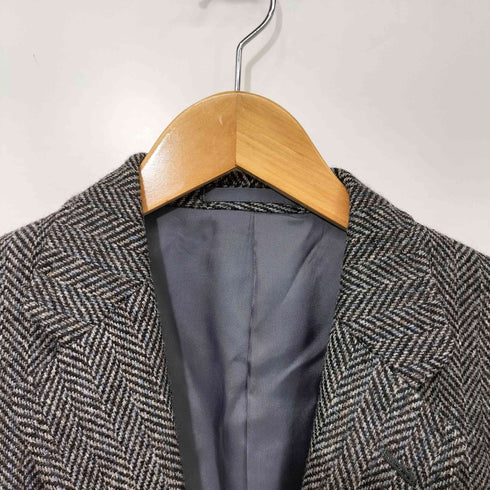 ジェイプレス J.PRESS ヘリンボーン エルボーパッチ ウール 段返り3B テーラードジャケット メンズ T 170