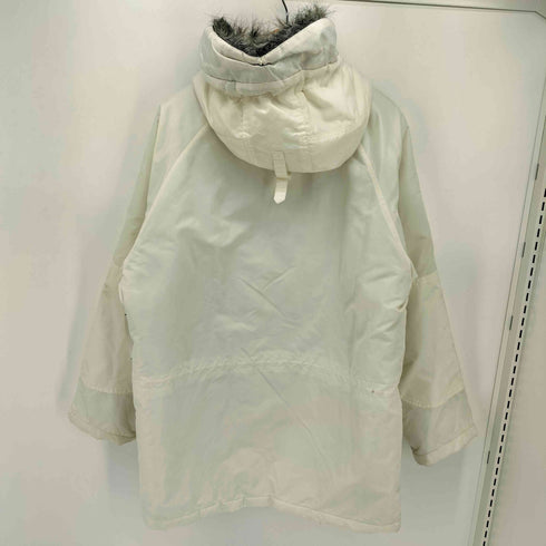 エコー ECKO N-3B ロゴ 刺繍 ファー フード ミリタリー フライト ジャケット メンズ import:L