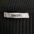 スナイデル snidel デザインフリルレイヤードミニニットワンピース レディース ONE SIZE