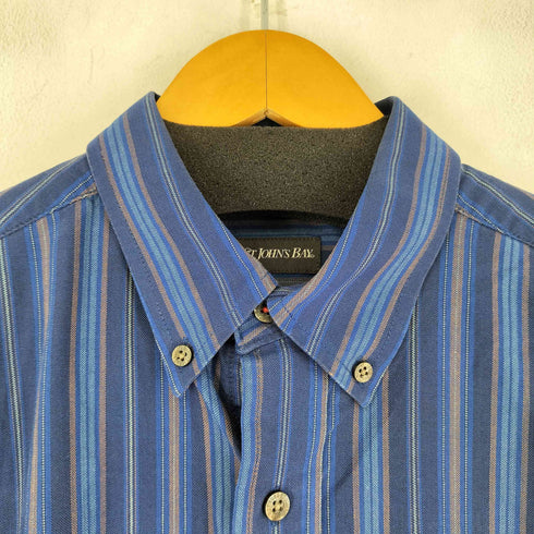 セントジョンズベイ STJOHNS BAY L/S BD ストライプ シャツ メンズ JPN:M
