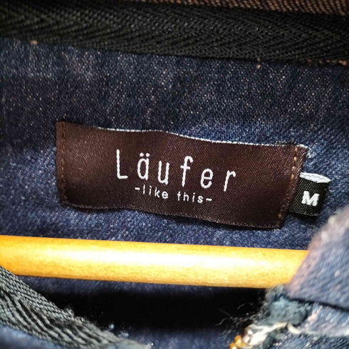 LAUFER Overdyed denim hooded street メンズ JPN:M