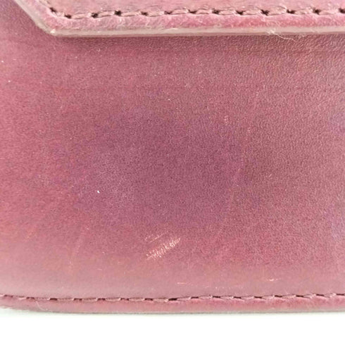 エコー ecco フラップ スクエア レザー ショルダー バッグ レディース