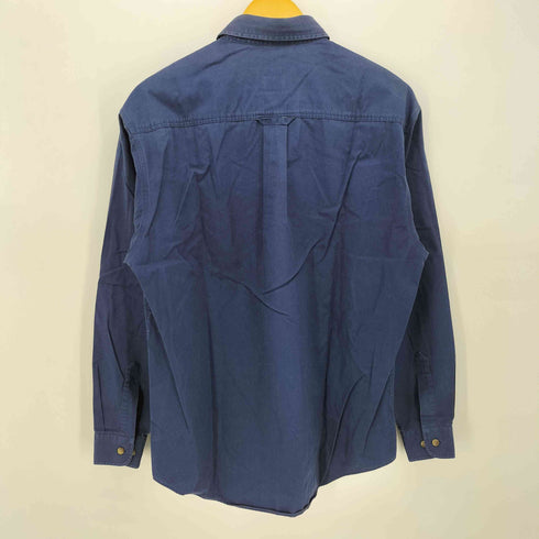 ドッカーズ DOCKERS ロゴ刺繍 コットン ボタンダウン L/S シャツ メンズ import:M