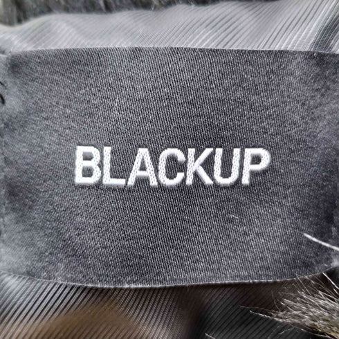 BLACKUP ショート丈 フェイクファー ジャケット レディース FREE