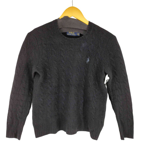 ポロラルフローレン POLO RALPH LAUREN スモールポニー刺繍 ケーブルニット レディース JPN:XS