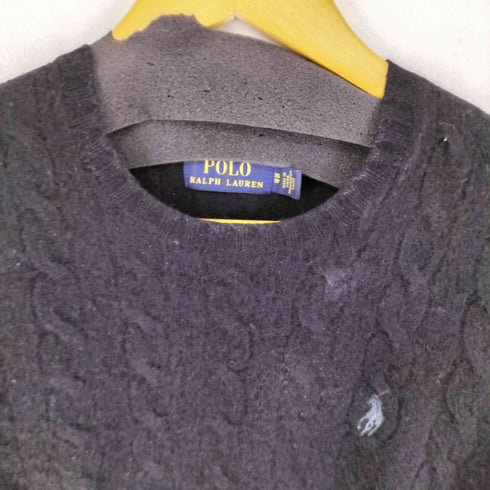 ポロラルフローレン POLO RALPH LAUREN スモールポニー刺繍 ケーブルニット レディース JPN:XS
