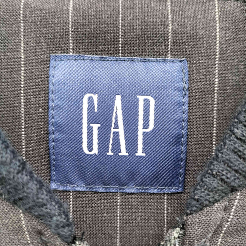 ギャップ Gap 00S OLD ウール ストライプ ジップアップ ブルゾン 04'FALL メンズ import:S