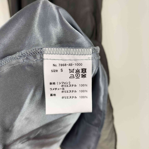 kana Lame tulle chiffon dress ラメ チュール シフォン ドレス ワンピース レディース JPN:S