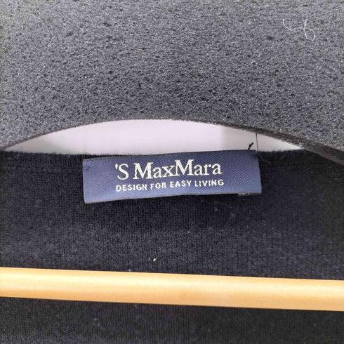 エスマックスマーラ S Max Mara カシミヤ混 Vネックニット レディース JPN:L