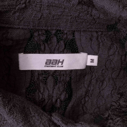 aah midnight club レース切替 変形アーム ブラウス レディース