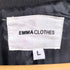 エマクローズ EMMA CLOTHES 2WAY オーバーサイズ メルトン ダブルヨーク ラグラン トレンチ コート メンズ JPN:L