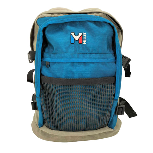 ミレー MILLET 90S 旧ロゴナイロン マルチポケット バックパック リュック メンズ