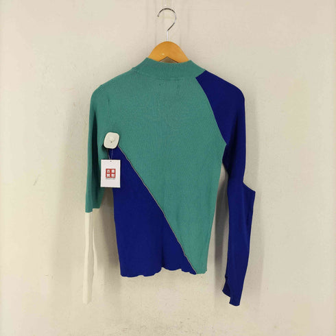 ユナイテッドトウキョウ UNITED TOKYO スラントバイカラーニット レディース FREE