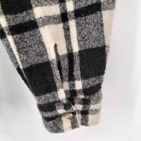 フィールドマスター fieldmaster ウール混 L/S チェックシャツ メンズ import:XL