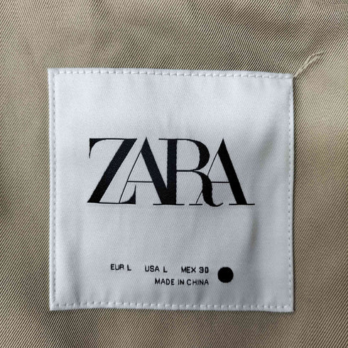 ザラ ZARA トレンチコート レディース JPN:L