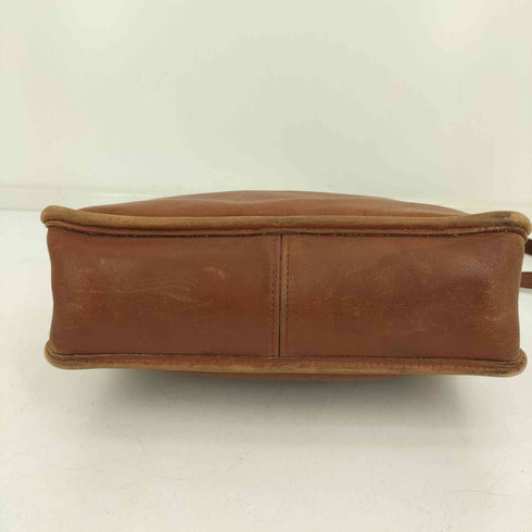 コーチ COACH OLD USA製 HANDCRAFT GRAIN LEATHER TURNLOCK SHOULDER BAG シボ革 裏地スウェード レザー ショルダー バック ターンロック レディース