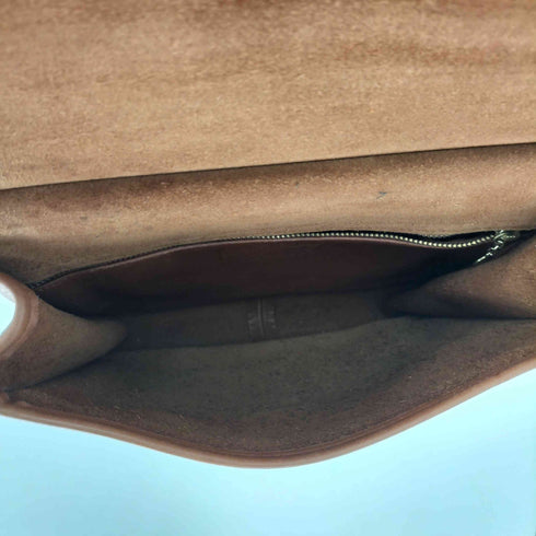 コーチ COACH OLD USA製 HANDCRAFT GRAIN LEATHER TURNLOCK SHOULDER BAG シボ革 裏地スウェード レザー ショルダー バック ターンロック レディース