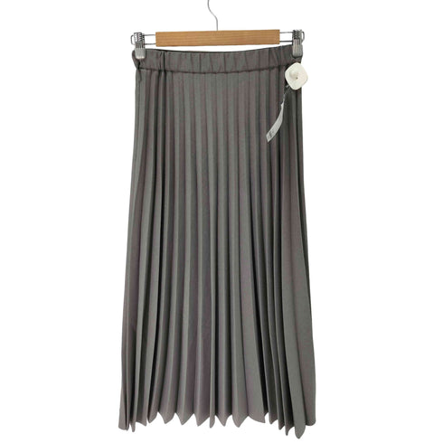 スキャパ SCAPA ポリエステル プリーツマキシスカート レディース 38