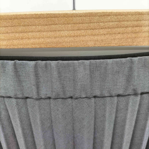 スキャパ SCAPA ポリエステル プリーツマキシスカート レディース 38