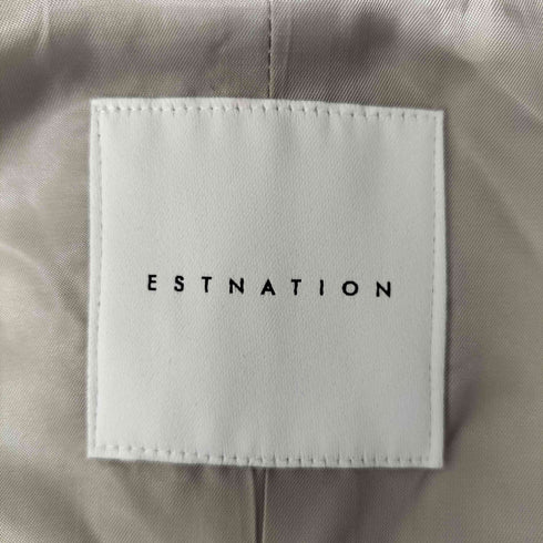 エストネーション ESTNATION ダブルフェイスガウンコート レディース JPN:38