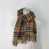 バーバリーズ BURBERRYS ノヴァチェック カシミヤ100 PURA CASHMERE フリンジマフラー レディース ONE SIZE