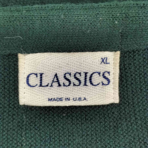 クラシック CLASSICS 90S MADE IN USA アクリルカーディガン メンズ JPN:XL
