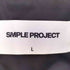 SIMPLE PROJECT バックオープン ノースリーブ 2B テーラードジャケット メンズ import:L
