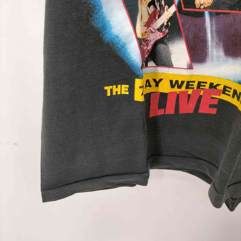ジャイアント giant USA製 THE 7 DAY WEEKEND TOUR バンド ツアー Tシャツ 袖&裾シングル メンズ import:L