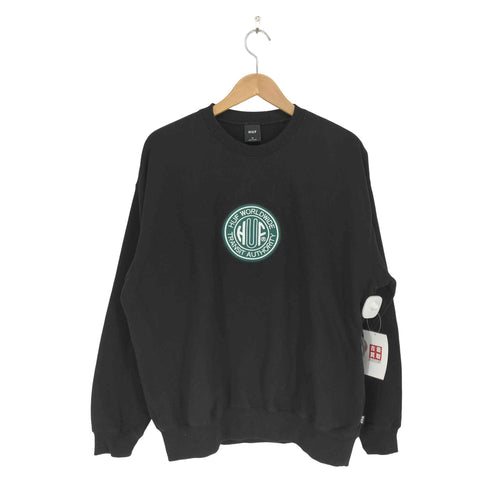 ハフ HUF 25AW TRANSIT AUTHORITY CREWNECK メンズ import:M