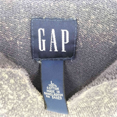 ギャップ Gap 90S OLD ナス紺 リメイク スウェット メンズ import:L