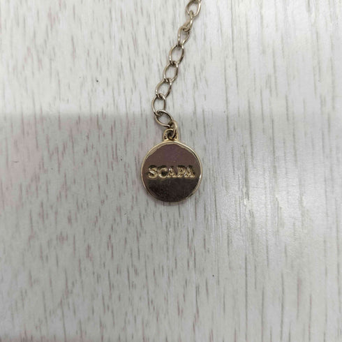 スキャパ SCAPA パール・チェーン 2連ネックレス レディース ONE SIZE