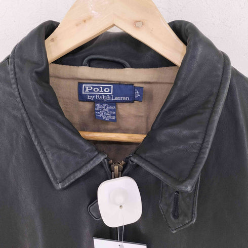 ポロバイラルフローレン Polo by RALPH LAUREN 90S レザージャケット メンズ import:L