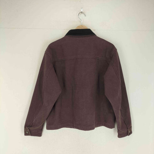 ハフ HUF STRETCH LOGO CANVAS WORK JACKET メンズ import:S