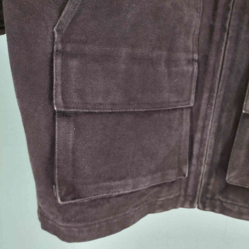 ハフ HUF STRETCH LOGO CANVAS WORK JACKET メンズ import:S