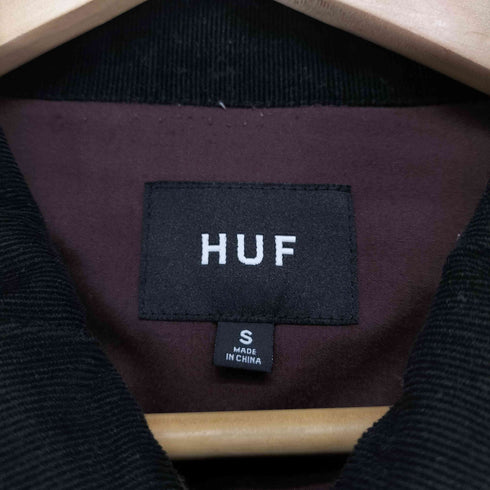 ハフ HUF STRETCH LOGO CANVAS WORK JACKET メンズ import:S